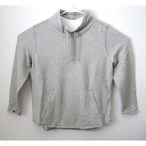 J. Crew Mercantile Mens Mock Neck Lightweight Cotton L/S Sweatshirt  Sz XL